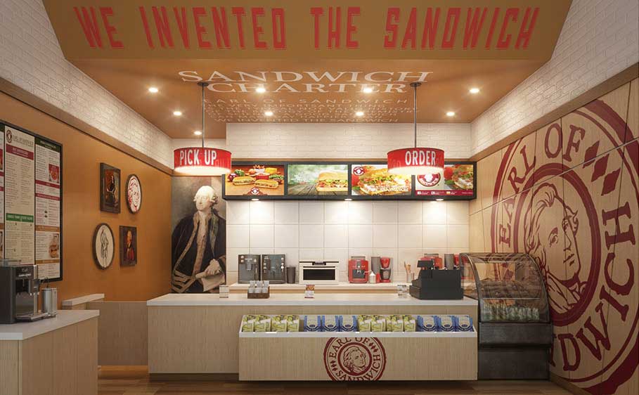 Aura Hospitality - Earl of Sandwich