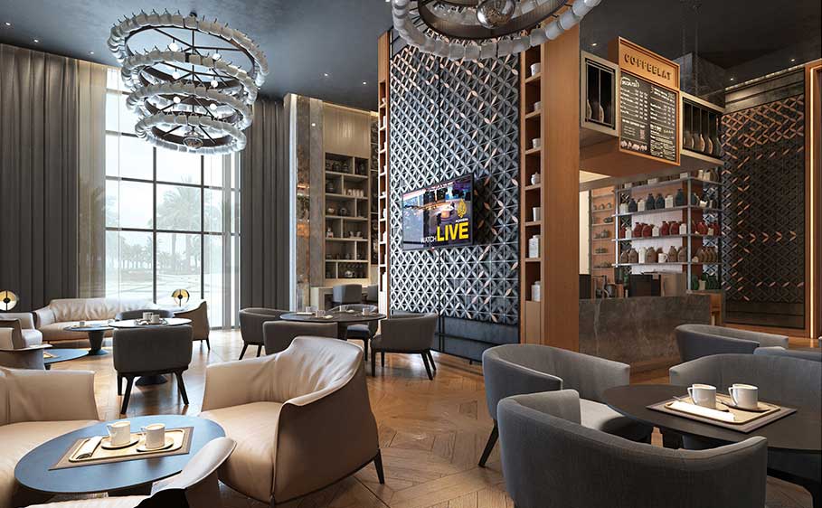 Hilton Hotel - The Cafe