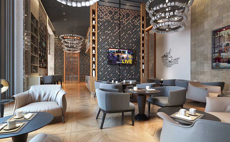 Hilton Hotel - The Cafe
